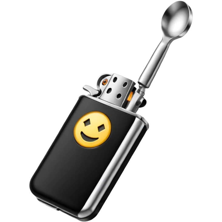 spoon and lighter emoji