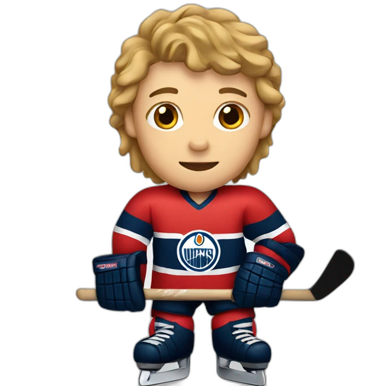 Hockey player  emoji