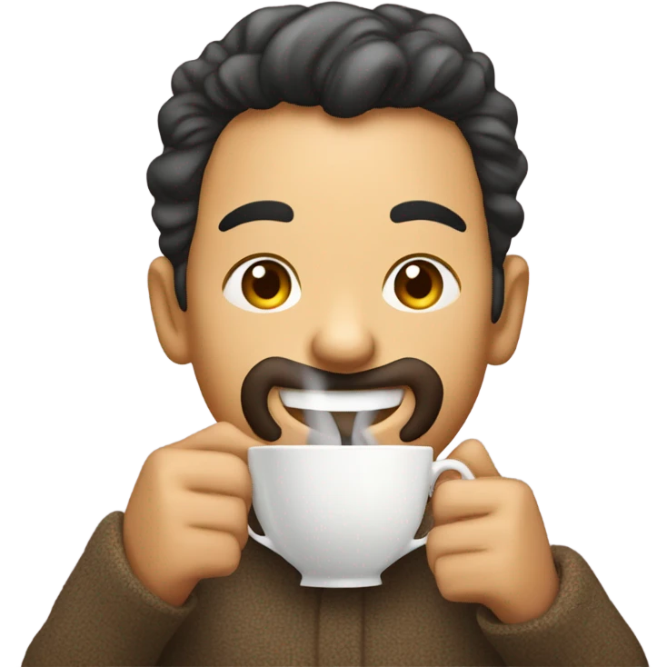 Drinking tea emoji