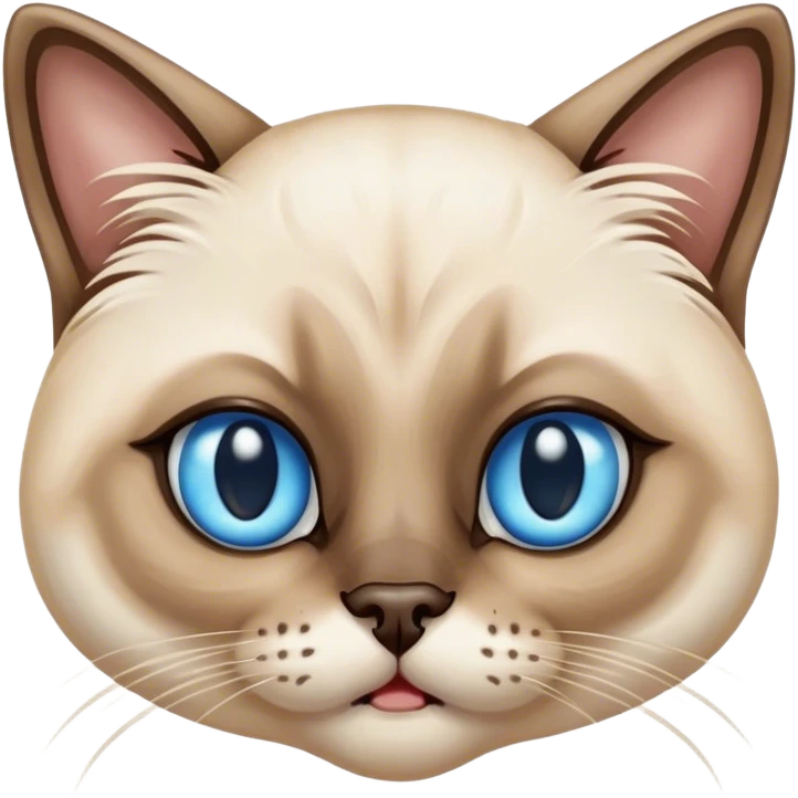 Crying Siamese  emoji