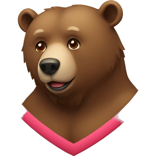Bear heart emoji