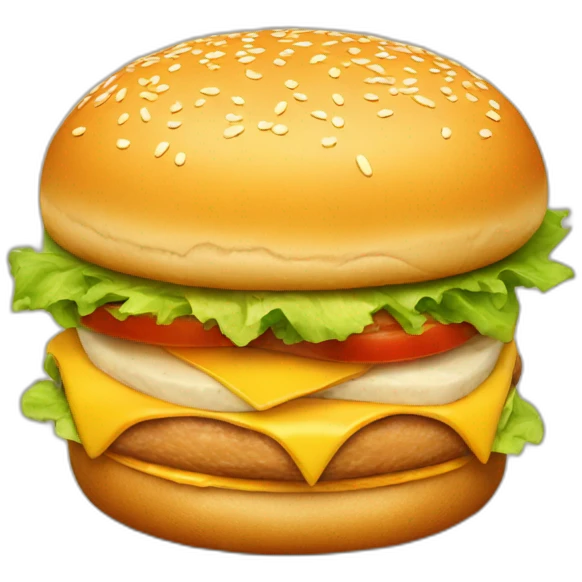 Chiken burger emoji