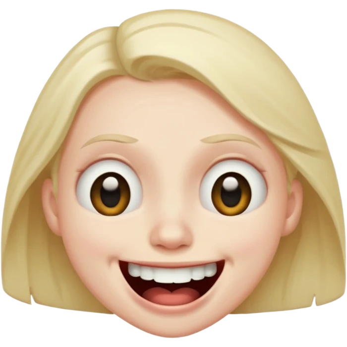 خنده از روی ترس emoji