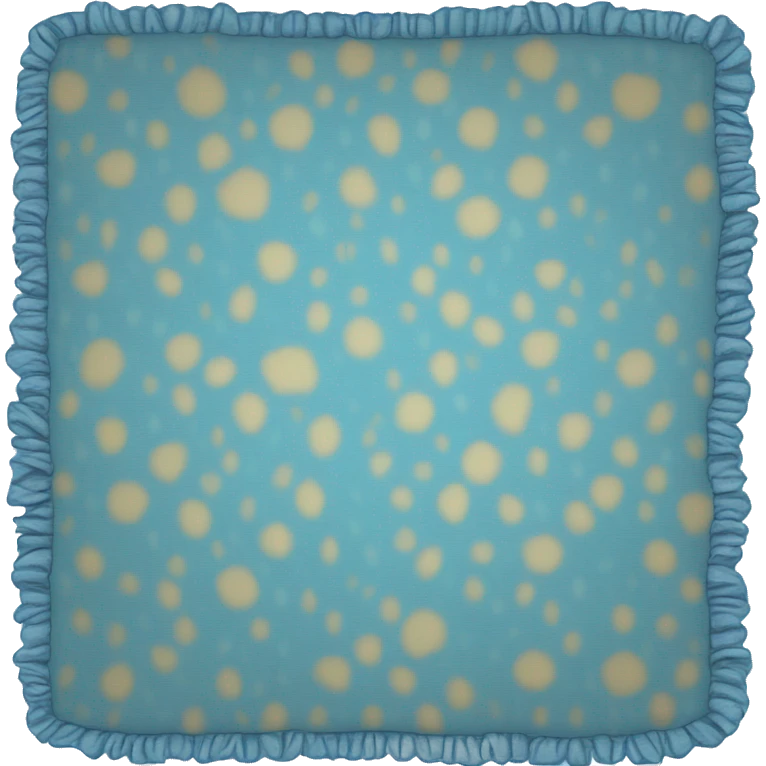 blue blanket emoji