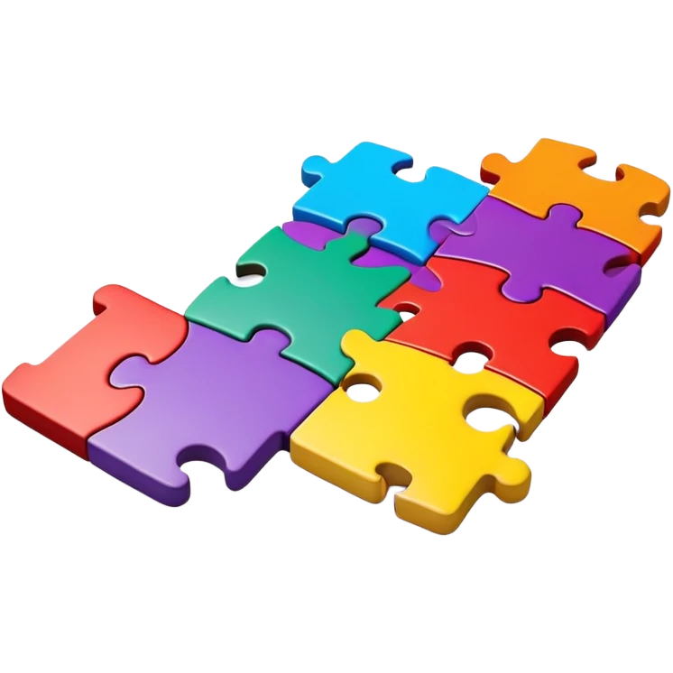 Jigsaw puzzles emoji