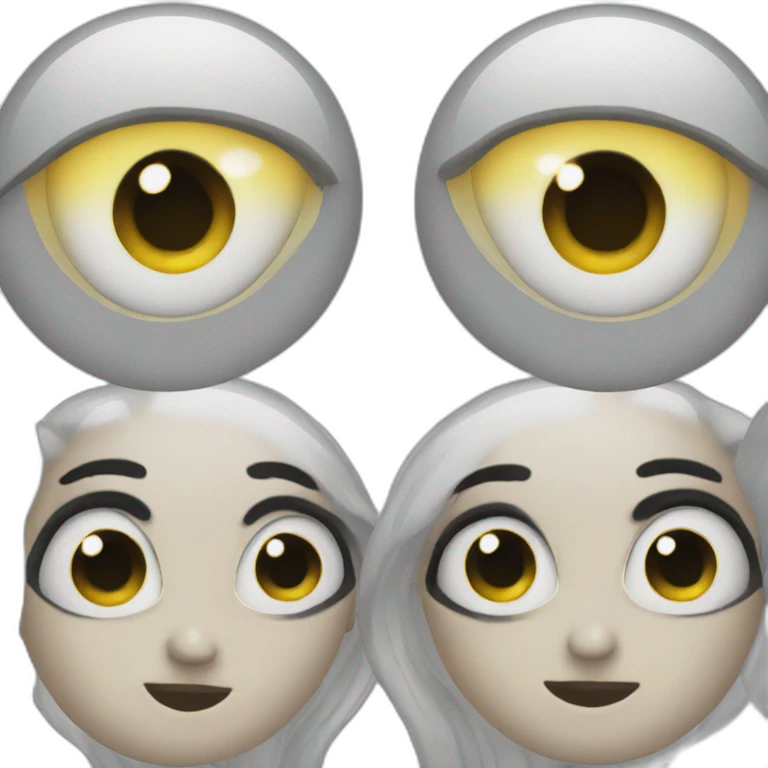 two eyes emoji