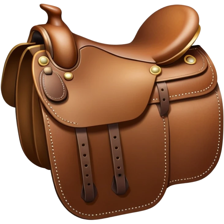 Brown Saddle emoji