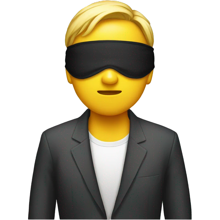 Blindfolded  emoji