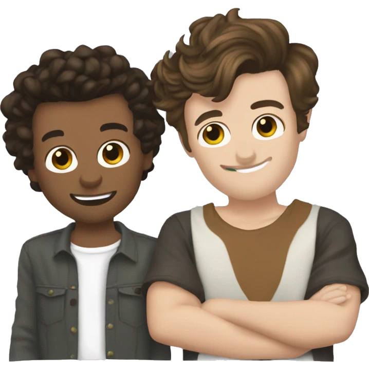 Harry styles and Liam Payne  emoji