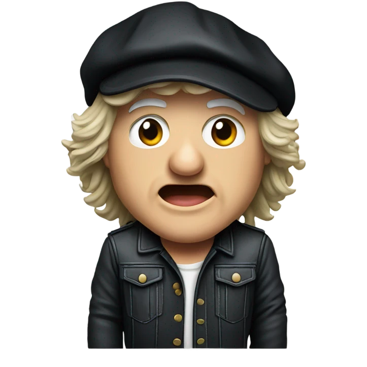 Brian Johnson ACDC emoji