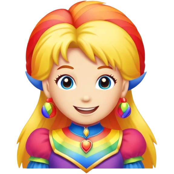 Rainbow Brite emoji