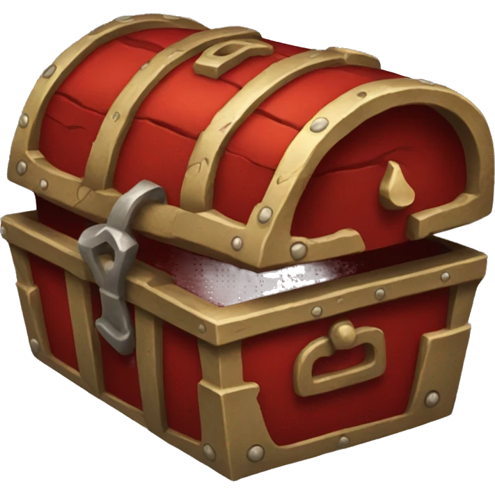 red treasure emoji