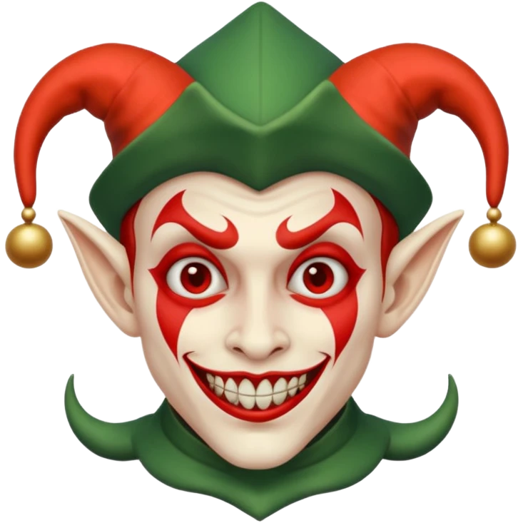 wrangled jester creepy deilvish emoji