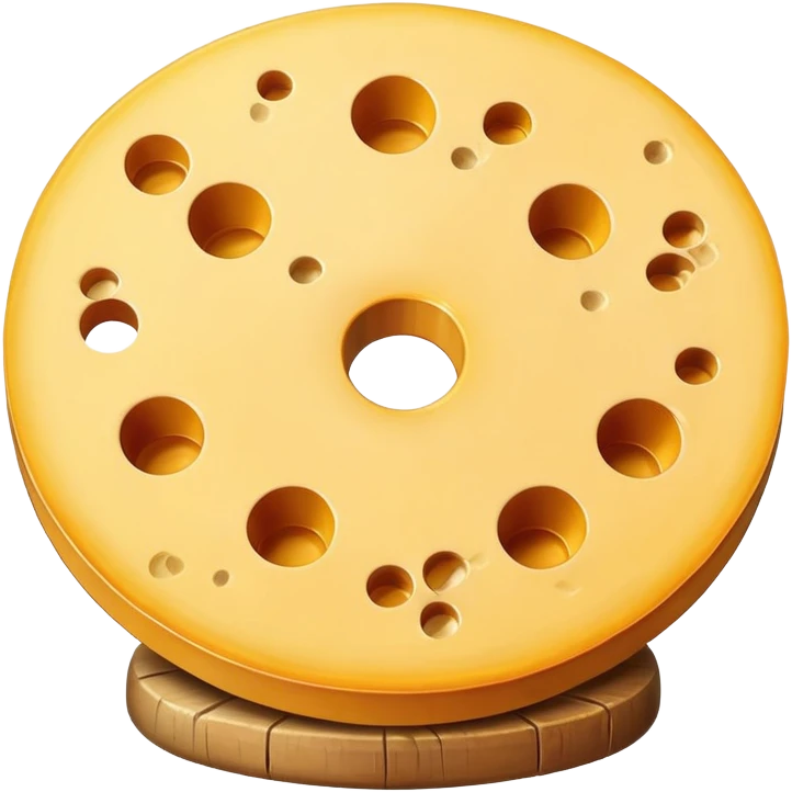 cheese wheel emoji