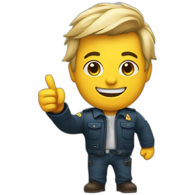 maverick giving thumbs up emoji