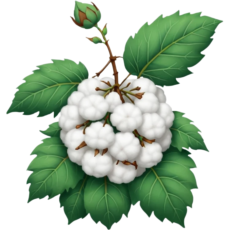 Cotton plant emoji