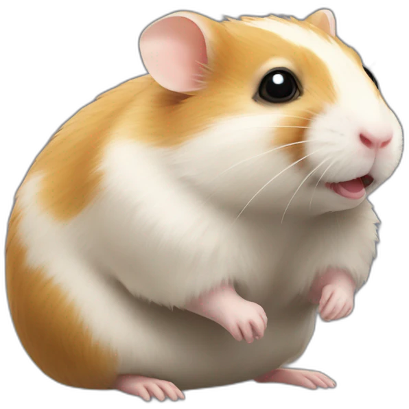 Hamster sur tortue emoji