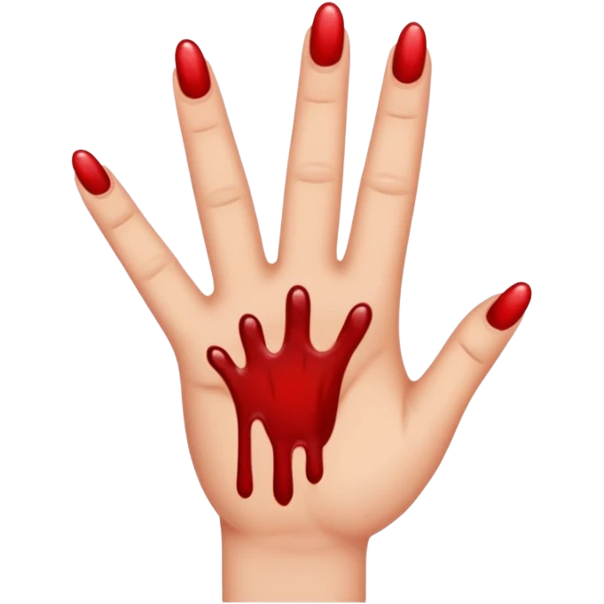 diabetes finger test emoji