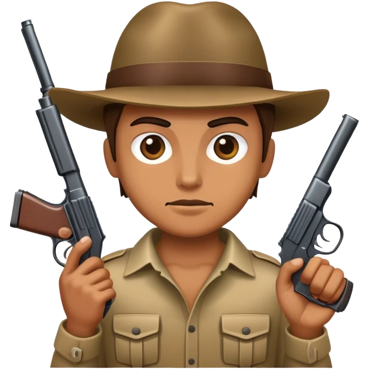 Marine with guns emoji