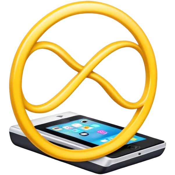 Infinity Loop + AI Scanner emoji