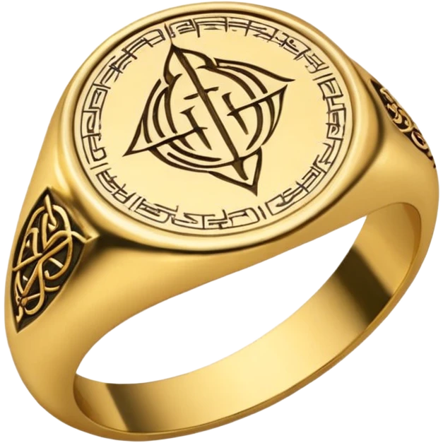 LoTR signet ring emoji