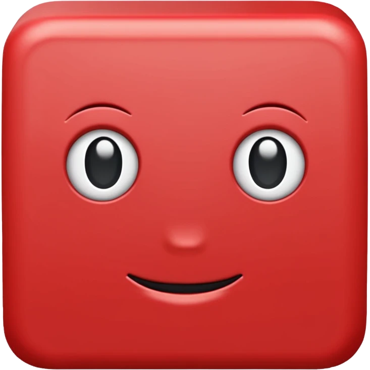 red block emoji