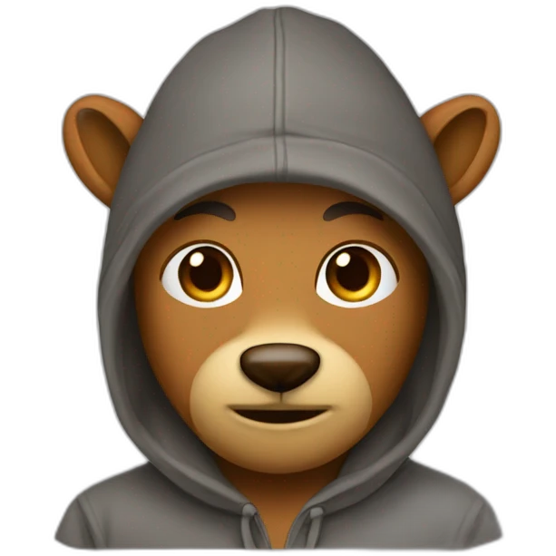 A hoodie with the inscription Minemoose emoji