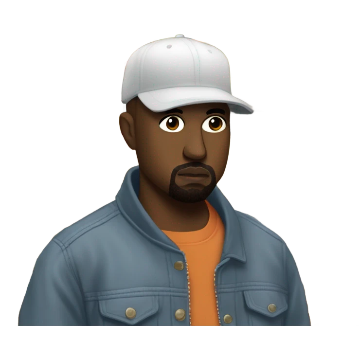 Kanye at ALDIS emoji