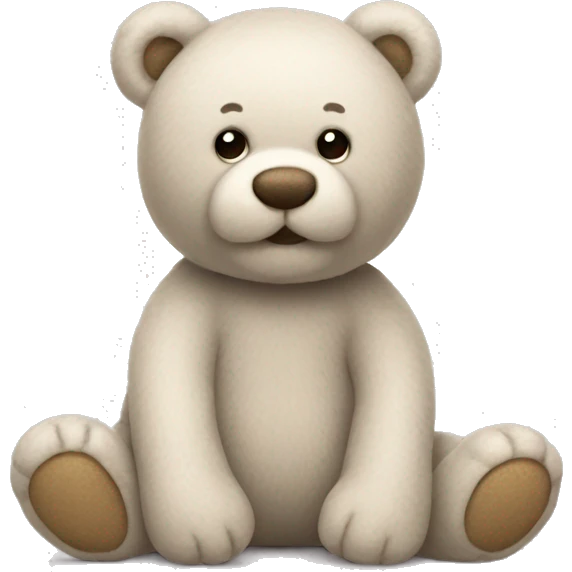 Jellycat bear emoji
