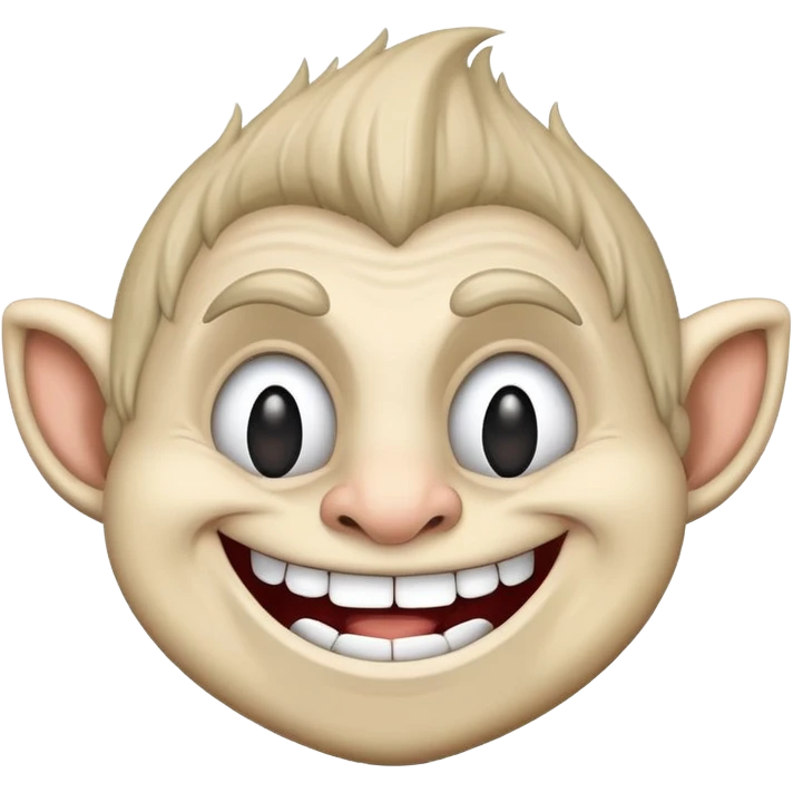 Troll face emoji
