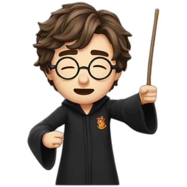 Harry Potter fait un dab emoji