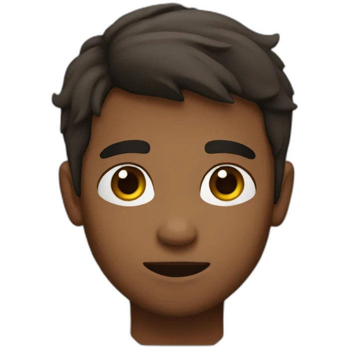 Boy say no emoji