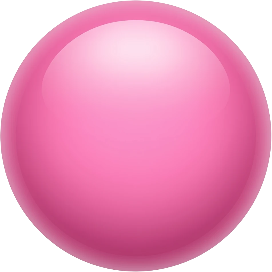 just a dot for me to use with text with this light pink color emoji