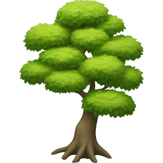 Japanese tree emoji