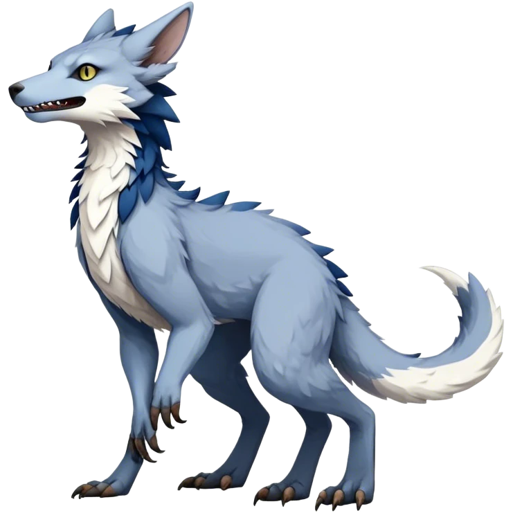 Modern Vernid-Sergal-Trico-species by LiLaiRa full body emoji