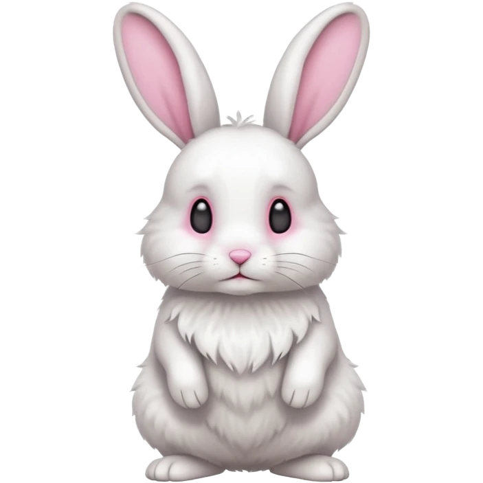 full body view rabbit emoji