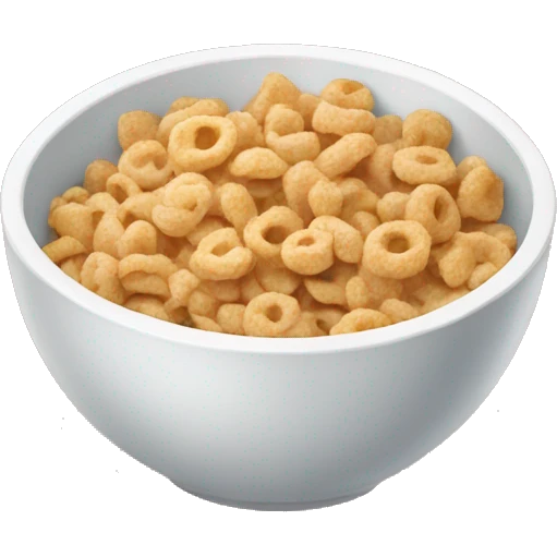 bowl of cereal emoji
