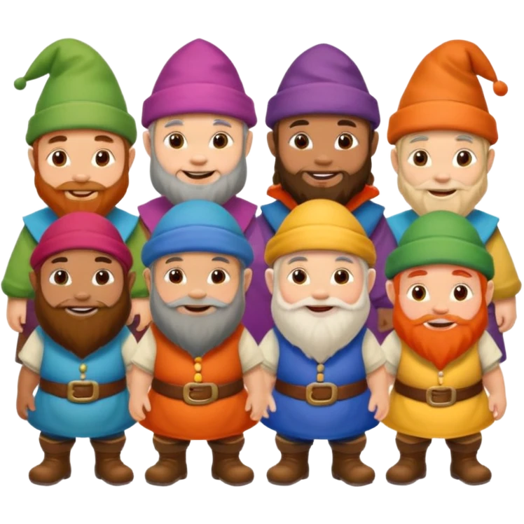 los siete enanitos emoji
