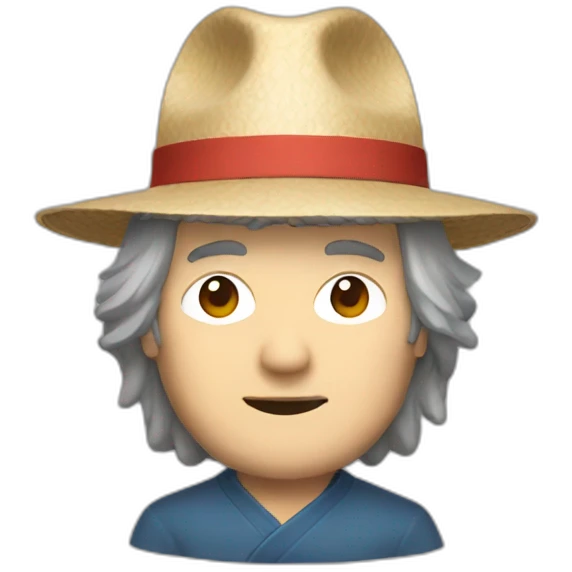 James May Japanese hat emoji