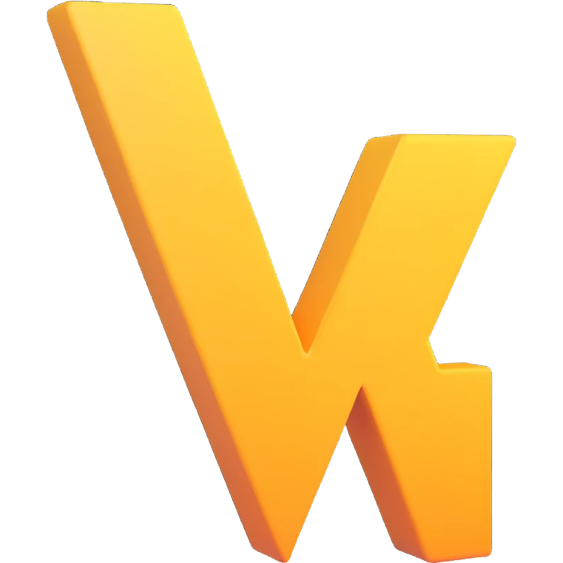 3D style illustration of a sticker label with a checkmark emoji