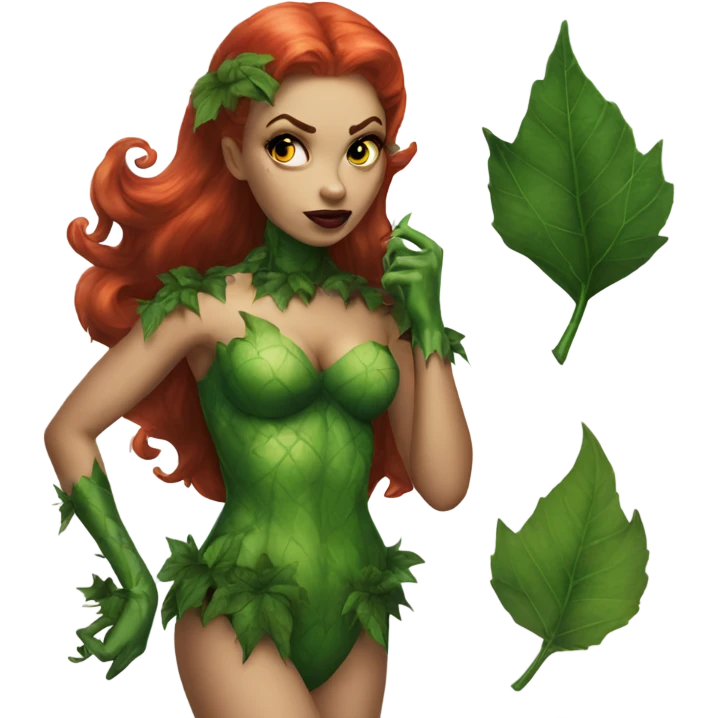 Poison Ivy dc emoji