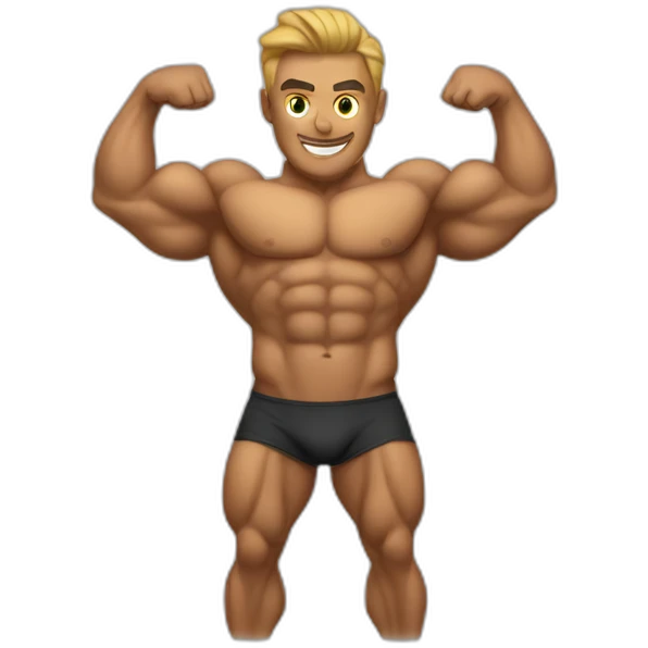 body builder code emoji