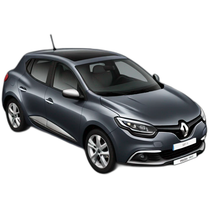 Anthracite Renault Mégane III emoji