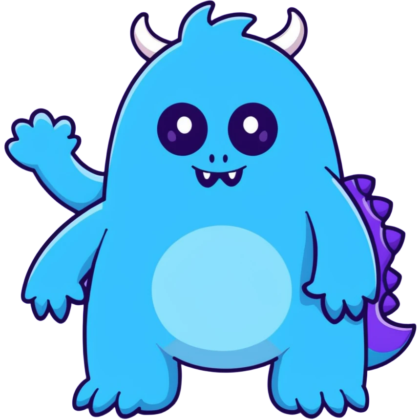 Sulley James P Sullivan from Monsters Inc emoji