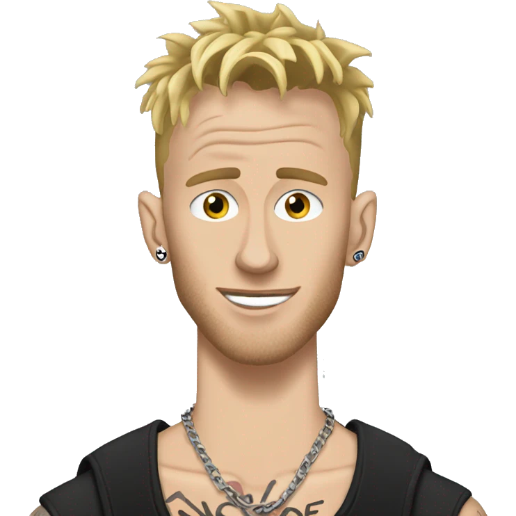 Can you make a machine gun Kelly emoji emoji