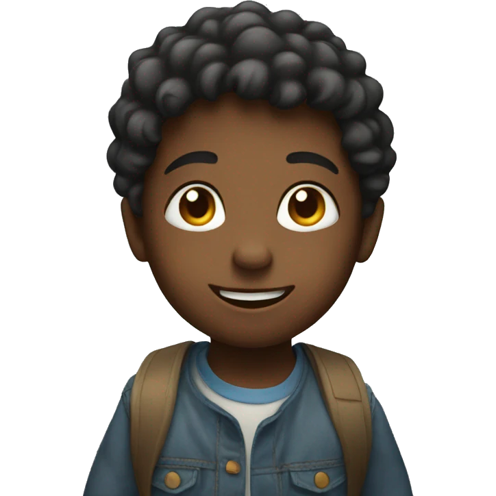 talking child emoji