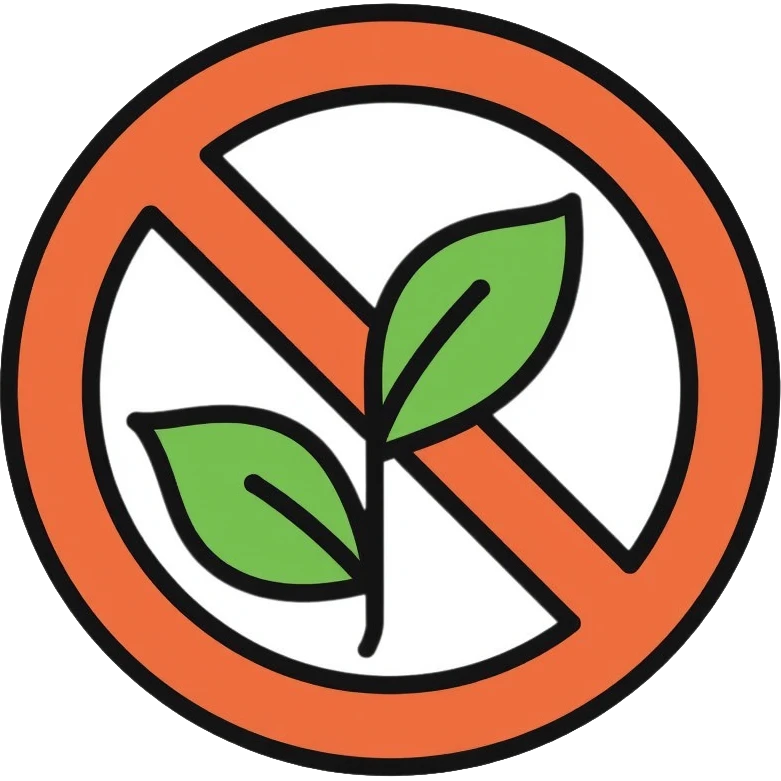 zero waste symbol with leaf emoji