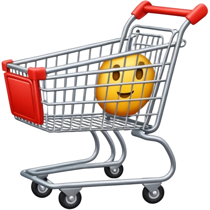 shopping cart emoji