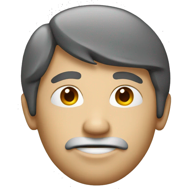 3d man face emoji