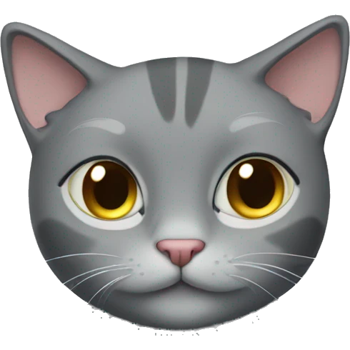 Tabi grey cat emoji